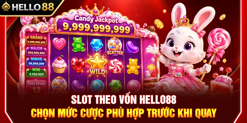 Slot Theo Vốn HELLO88 – Chọn Mức Cược Phù Hợp Trước Khi Quay 1 Slot Theo Vốn HELLO88 – Chọn Mức Cược Phù Hợp Trước Khi Quay