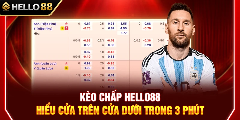 Kèo Chấp HELLO88 – Hiểu Cửa Trên Cửa Dưới Trong 3 Phút 1 Kèo Chấp HELLO88 – Hiểu Cửa Trên Cửa Dưới Trong 3 Phút