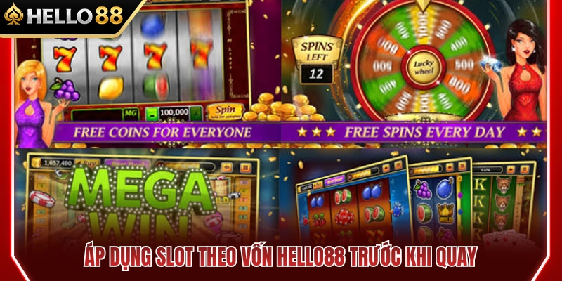 Slot Theo Vốn HELLO88 – Chọn Mức Cược Phù Hợp Trước Khi Quay 2 Cân đối vốn cược slot HELLO88 trước khi tiến hành quay hũ